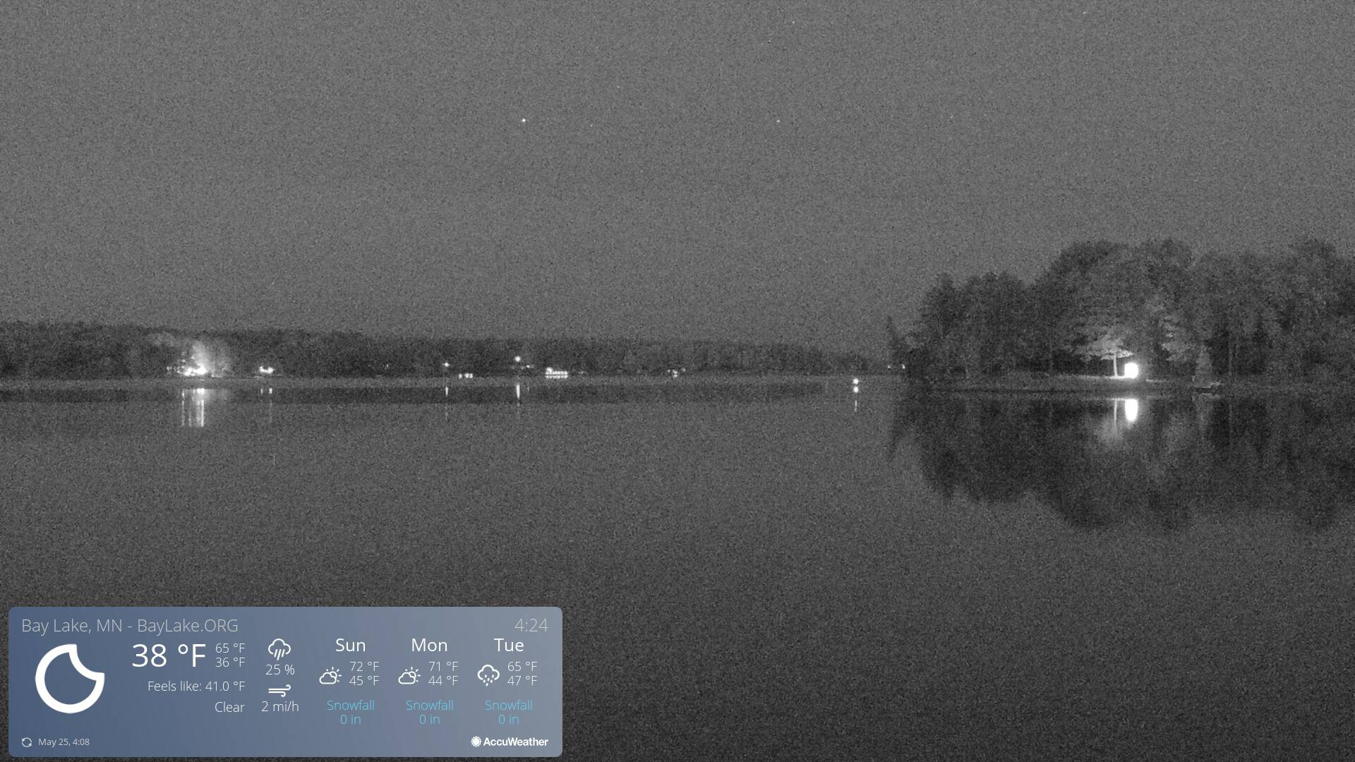 Bay Lake Webcam